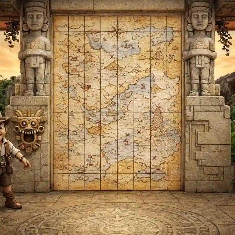 Gonzo Treasure Map Casino Slot Game